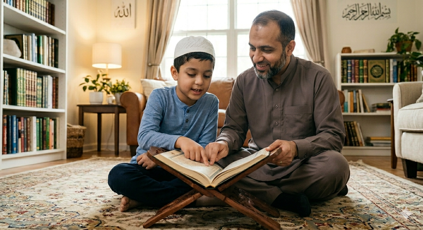 Teach Quran with your child image 